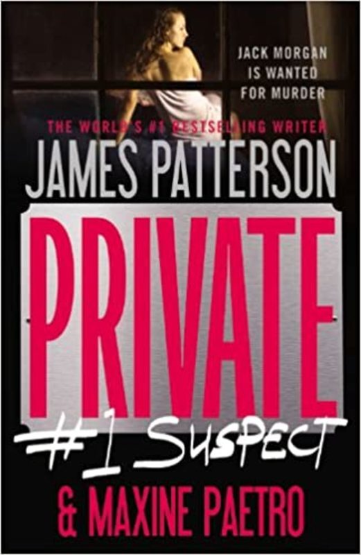 Book cover for "#1 Suspect" by James Patterson