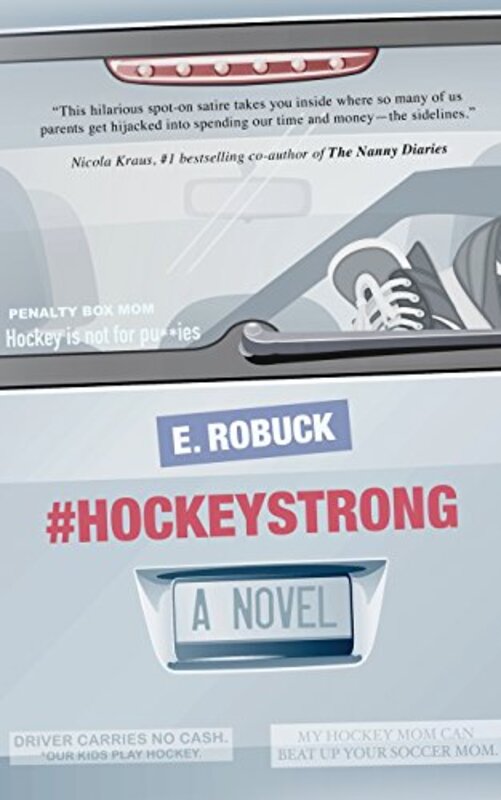 Book cover for "#Hockeystrong" by Erika Robuck
