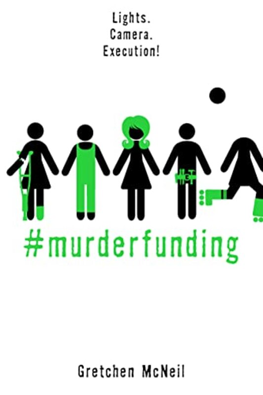 Book cover for "#Murderfunding" by Gretchen McNeil