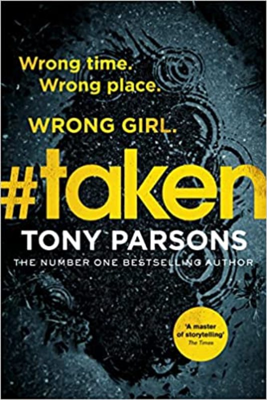 Book cover for "#taken" by Tony Parsons