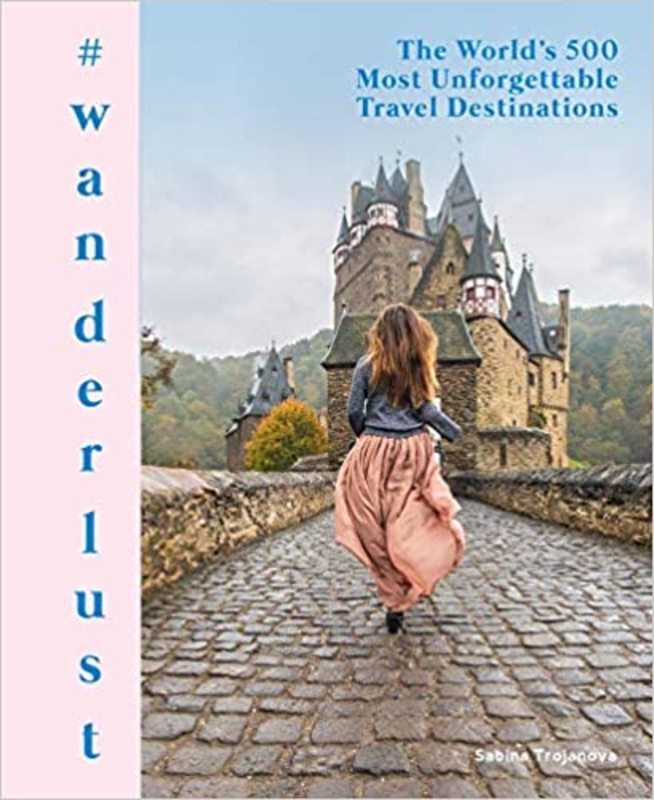 Book cover for "#wanderlust" by Sabina Trojanova