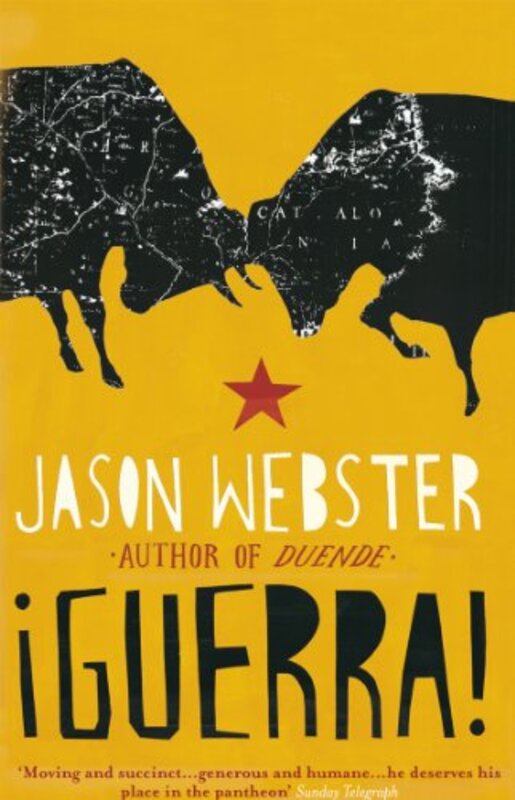 Book cover for "¡Guerra!" by Jason Webster