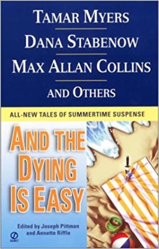 Book cover for "... And the Dying is Easy" by Denise Swanson