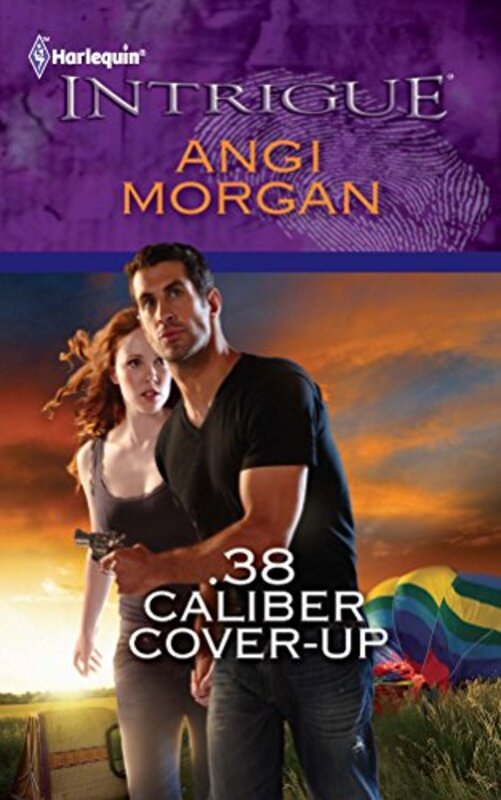 Book cover for ".38 Caliber Cover-Up" by Angi Morgan