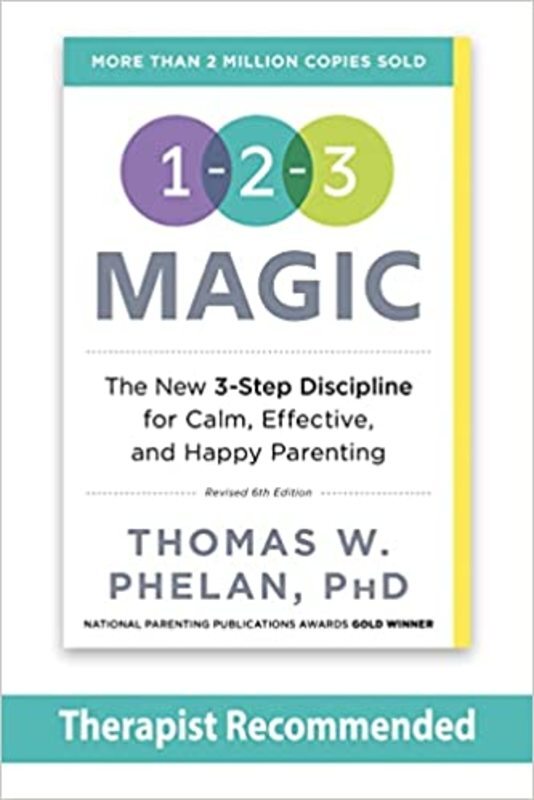 Book cover for "1-2-3 Magic" by Thomas Phelan Ph.D.