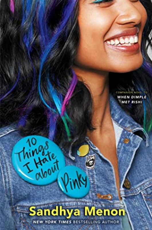 Book cover for "10 Things I Hate About Pinky" by Sandhya Menon