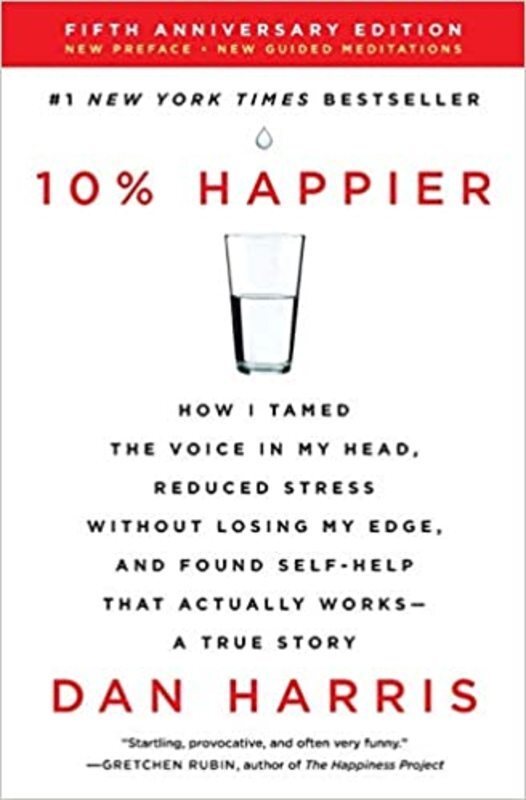 Book cover for "10% Happier"