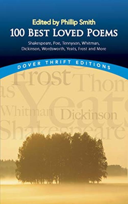 Book cover for "100 Best-Loved Poems" by Philip Smith