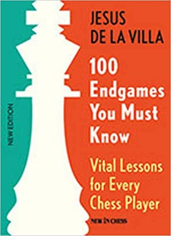 Book cover for "100 Endgames You Must Know" by Jesus de la Villa