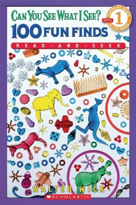 Book cover for "100 Fun Finds: Read-And-Seek" by Walter Wick