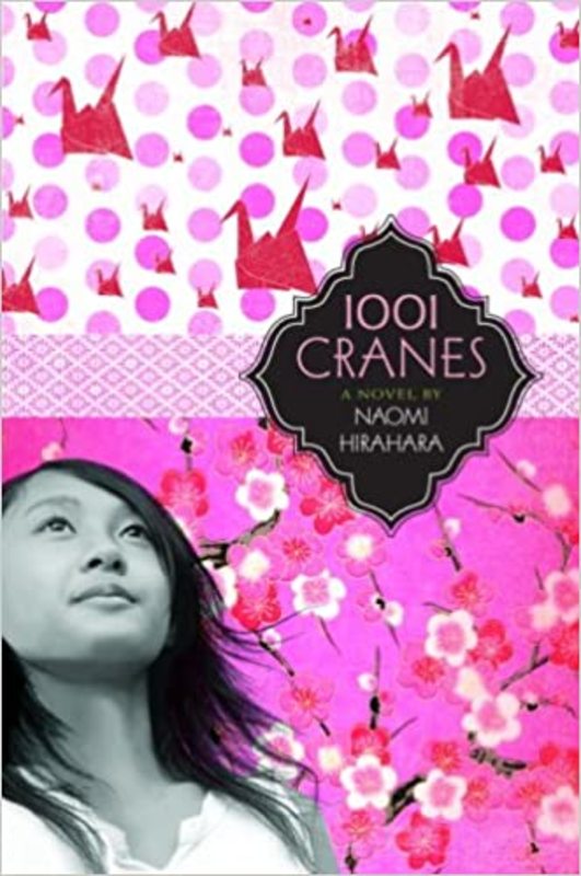 Book cover for "1001 Cranes" by Naomi Hirahara