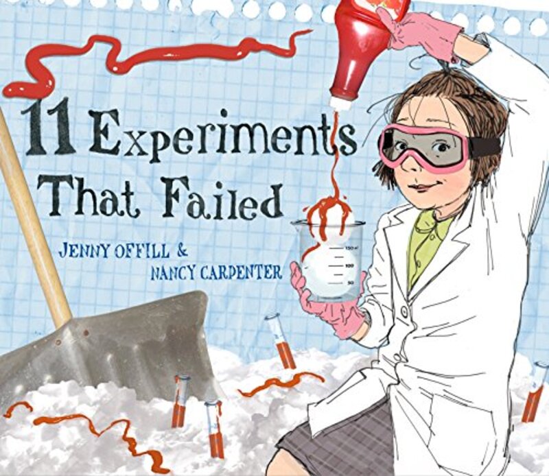 Book cover for "11 Experiments That Failed" by Jenny Offill