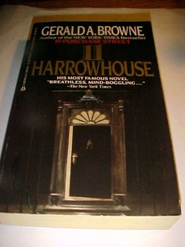 Book cover for "11 Harrowhouse" by Gerald A Browne