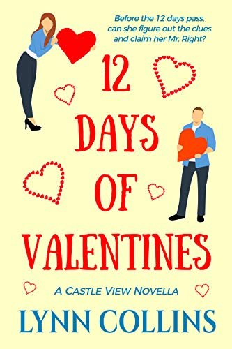 Book cover for "12 Days of Valentines" by Lynn Cahoon