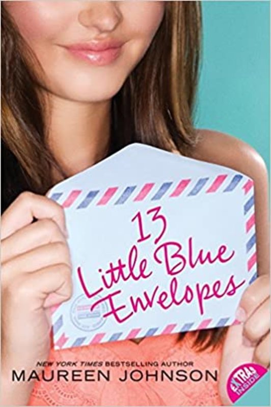 Book cover for "13 Little Blue Envelopes" by Maureen Johnson