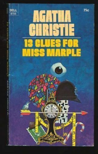 Book cover for "13 Clues for Miss Marple" by Agatha Christie