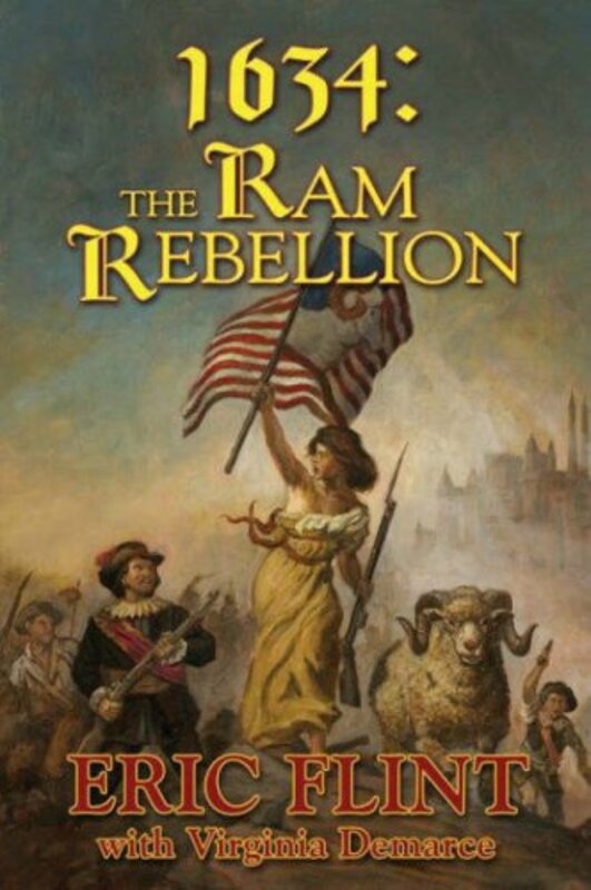 Book cover for "1634: The Ram Rebellion" by Eric Flint