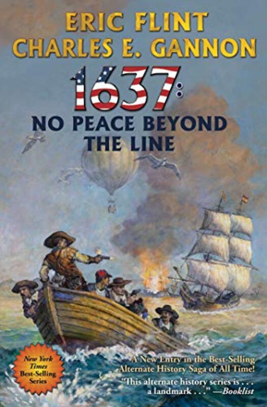Book cover for "1637: No Peace Beyond the Line" by Eric Flint