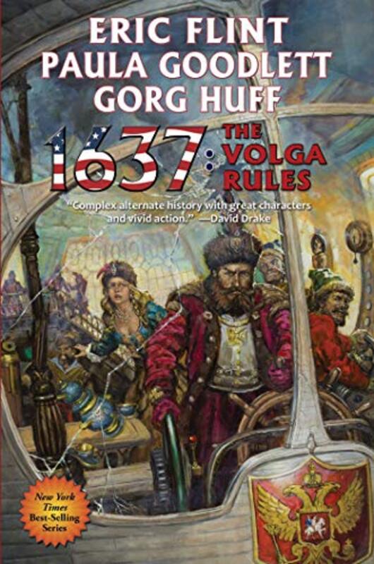 Book cover for "1637: The Volga Rules" by Eric Flint