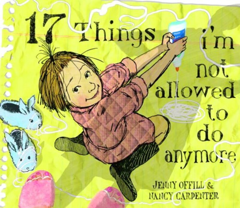 Book cover for "17 Things I'm Not Allowed to Do Anymore" by Jenny Offill