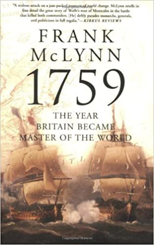 Book cover for "1759" by Frank McLynn