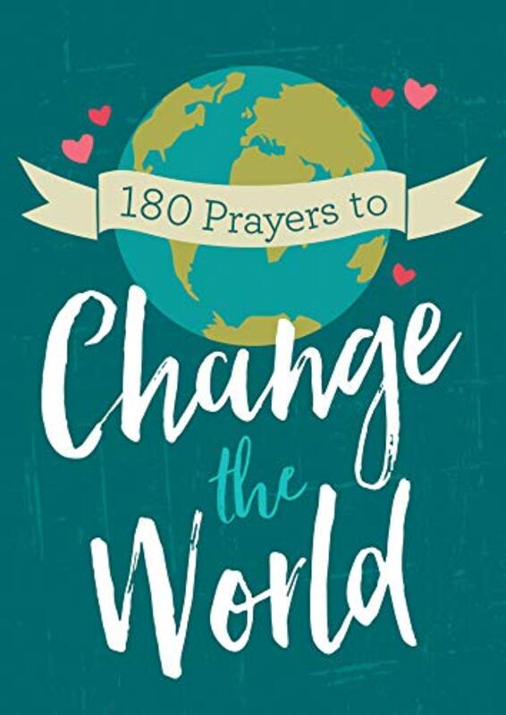 Book cover for "180 Prayers to Change the World for Adults" by Janice Thompson