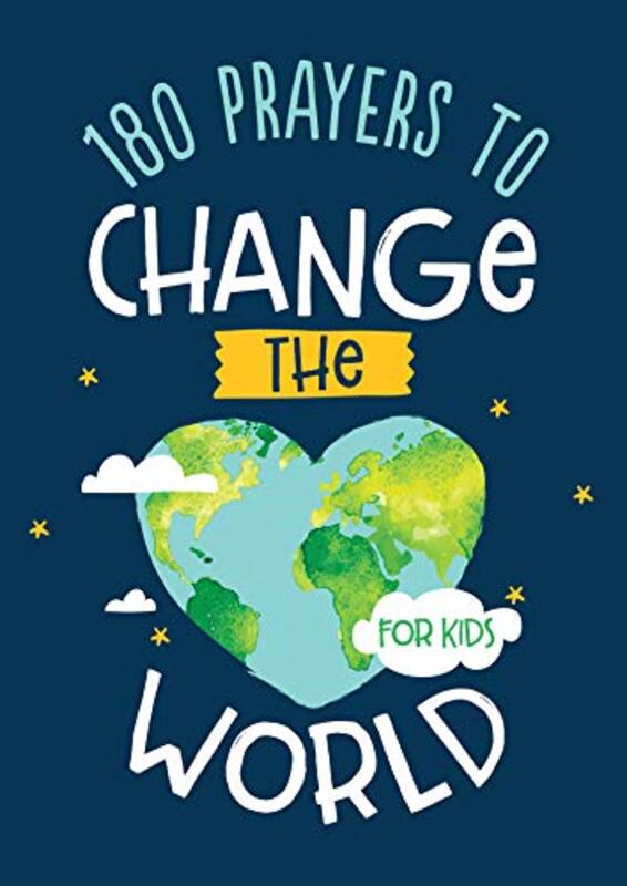 Book cover for "180 Prayers to Change the World for Kids" by Janice Thompson
