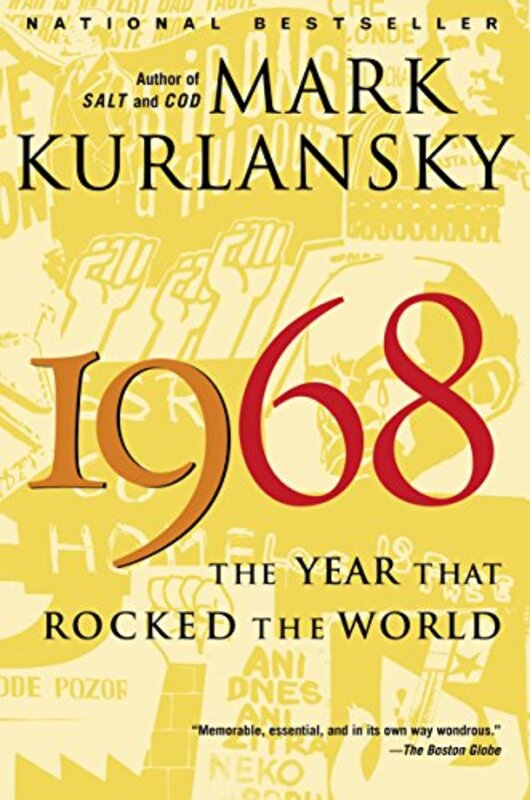 Book cover for "1968" by Mark Kurlansky