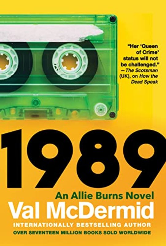 Book cover for "1989" by Val McDermid