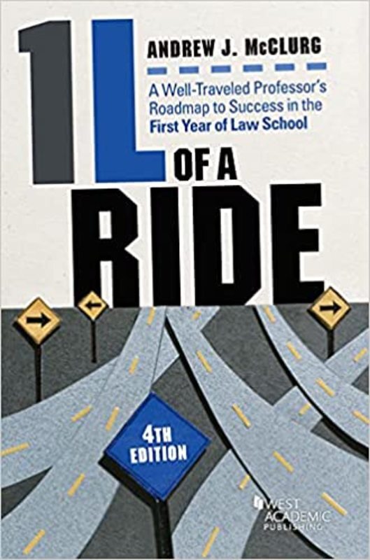 Book cover for "1L of a Ride" by Andrew McClurg