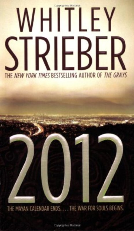 Book cover for "2012" by Whitley Strieber