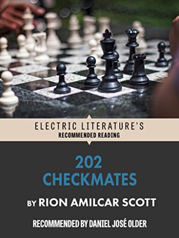 Book cover for "202 Checkmates" by Rion Amilcar Scott