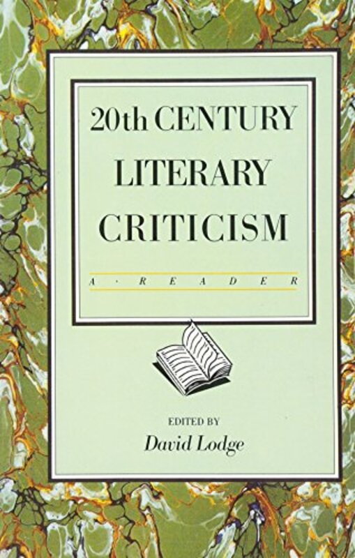 Book cover for "20th Century Literary Criticism" by David Lodge