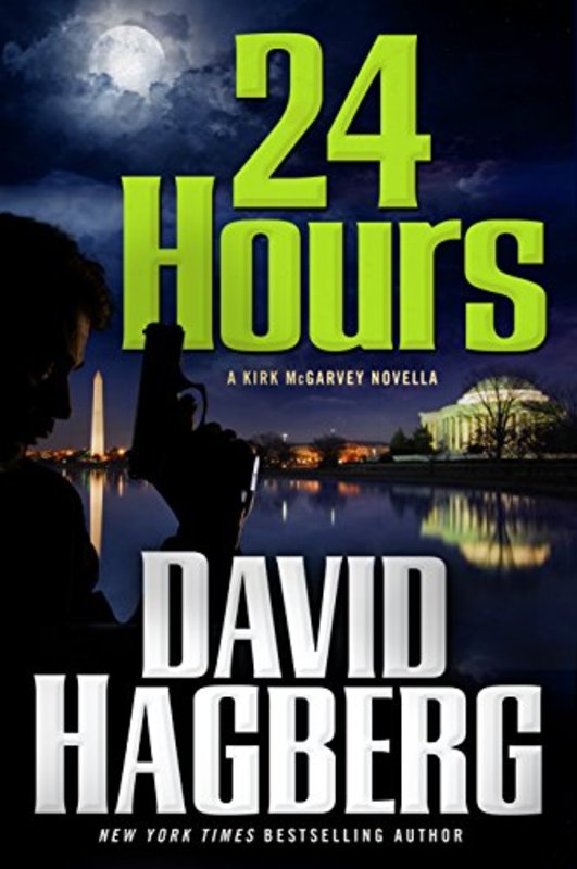 Book cover for "24 Hours" by David Hagberg