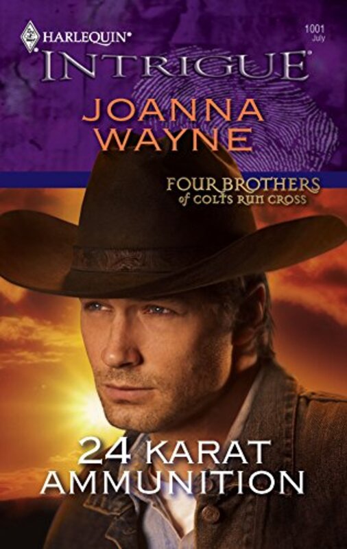 Book cover for "24 Karat Ammunition" by Joanna Wayne