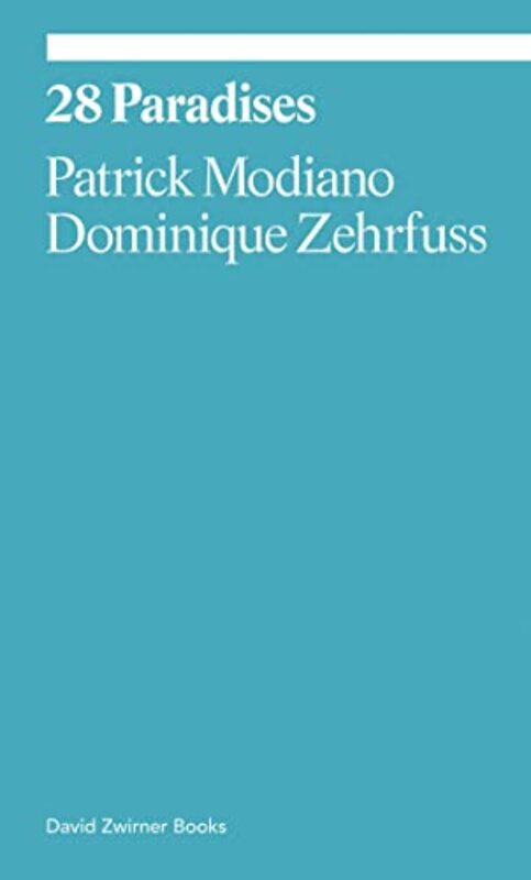 Book cover for "28 Paradises" by Patrick Modiano