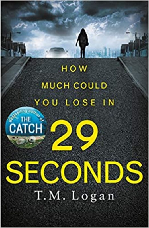 Book cover for "29 Seconds" by T. M. Logan