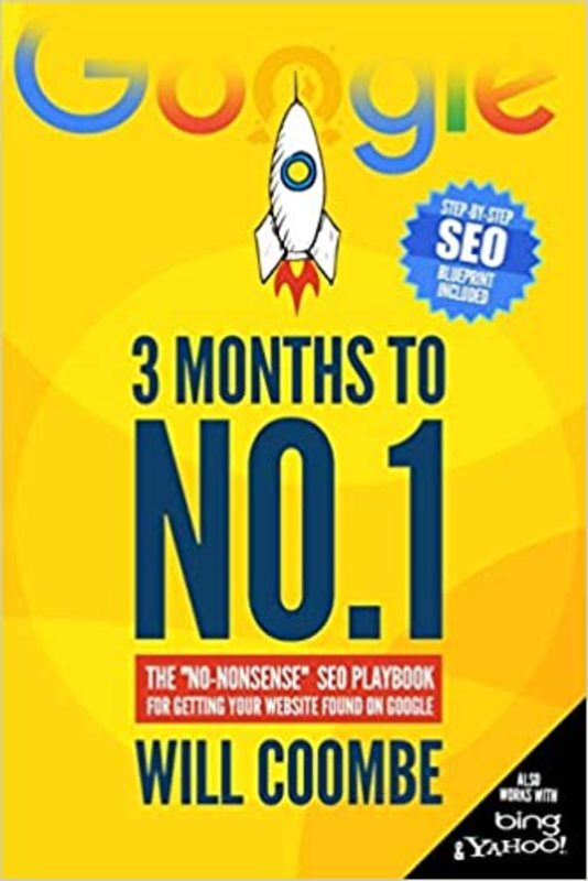 Book cover for "3 Months to No.1" by Will Coombe