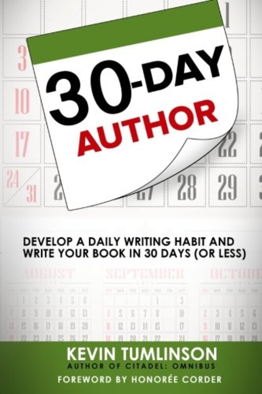 Book cover for "30-Day Author" by Kevin Tumlinson