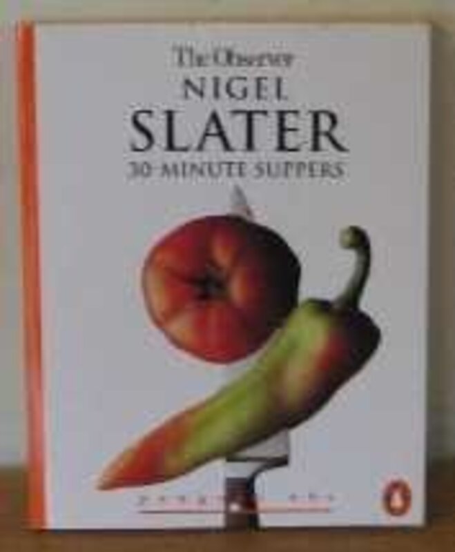 Book cover for "30-minute Suppers" by Nigel Slater
