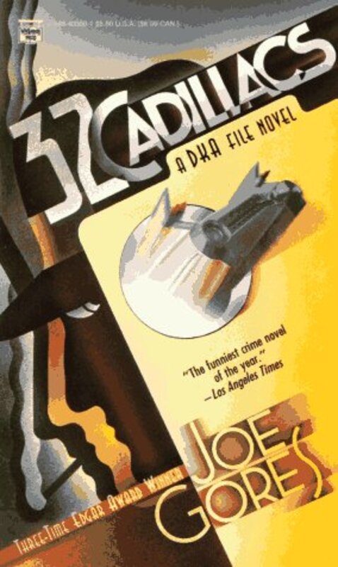 Book cover for "32 Cadillacs" by Joe Gores