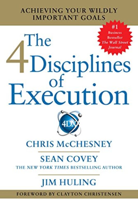 Book cover for "4 Disciplines of Execution" by Sean Covey