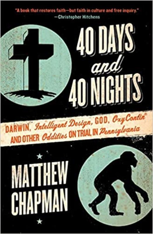 Book cover for "40 Days and 40 Nights" by Matthew Chapman