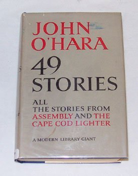 Book cover for "49 Stories" by John O'Hara