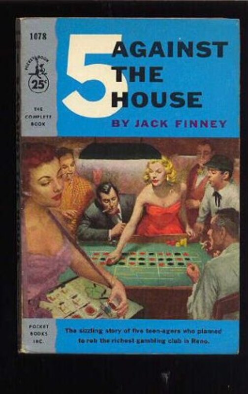Book cover for "5 Against the House" by Jack Finney