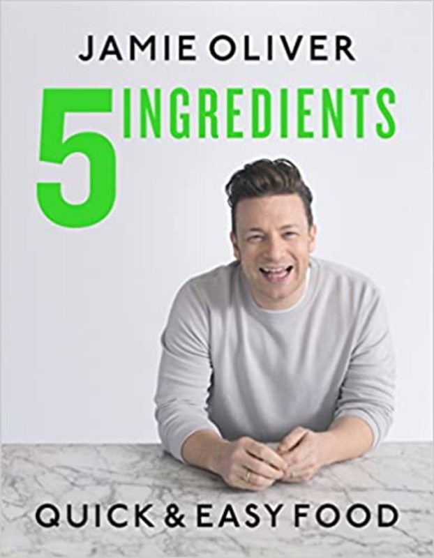 Book cover for "5 Ingredients" by Jamie Oliver