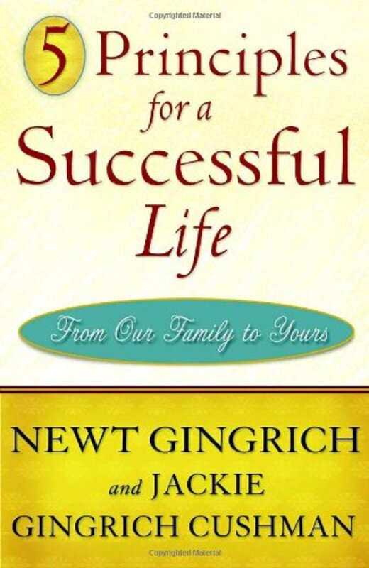 Book cover for "5 Principles for a Successful Life"