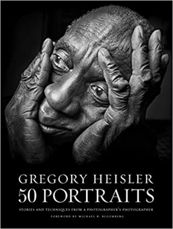 Book cover for "50 Portraits" by Gregory Heisler