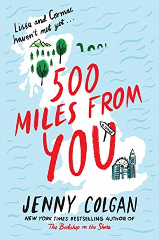 Book cover for "500 Miles from You" by Jenny Colgan