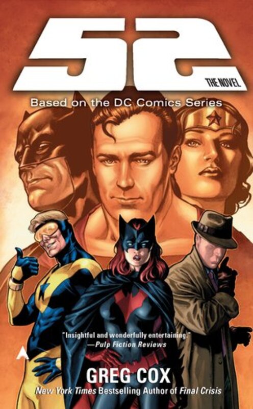Book cover for "52" by Greg Cox